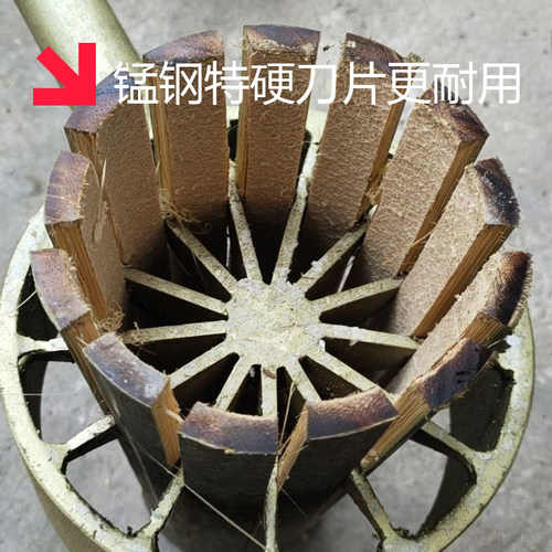 破竹神器破竹刀开竹器劈竹破竹机开竹子切片分竹神器竹筒分片机器 - 图2