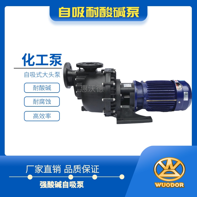 YHW1500-40 1.5KW/2HP大头化工泵强酸碱耐腐蚀泵大头药剂泵-图3