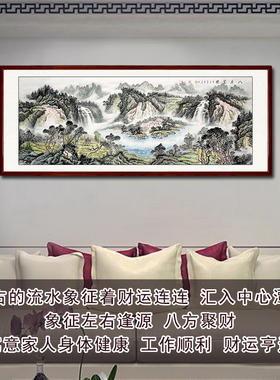 纯手绘高性价比山水画保值保真