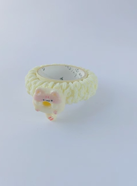 俏芳华女童不伤发拇指圈