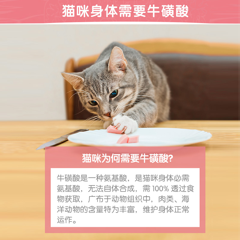 麦德氏猫咪牛磺酸活力片猫咪专用增强视力幼猫成猫小猫牛磺酸猫用 - 图1