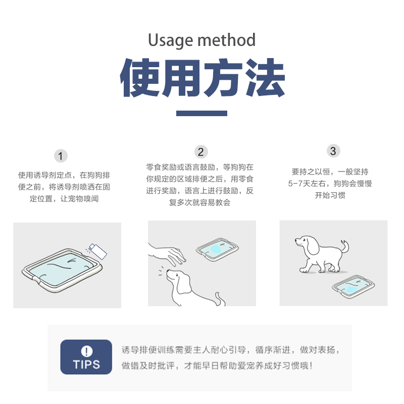 KOJIMA狗狗诱导剂狗大小便拉屎撒尿上厕所宠物定点排便训练引导剂-图2