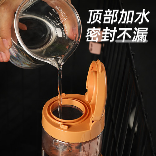 狗狗喝水器宠物挂式饮水机悬挂水壶不湿嘴滚珠饮水器自动喂水神器 - 图0