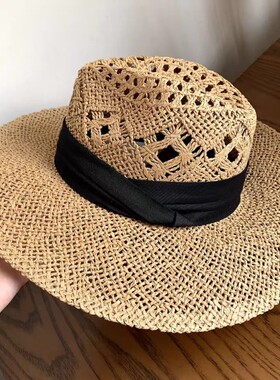 草帽夏季ins网红款度假沙滩