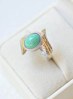 暮城珠宝女天然绿松石