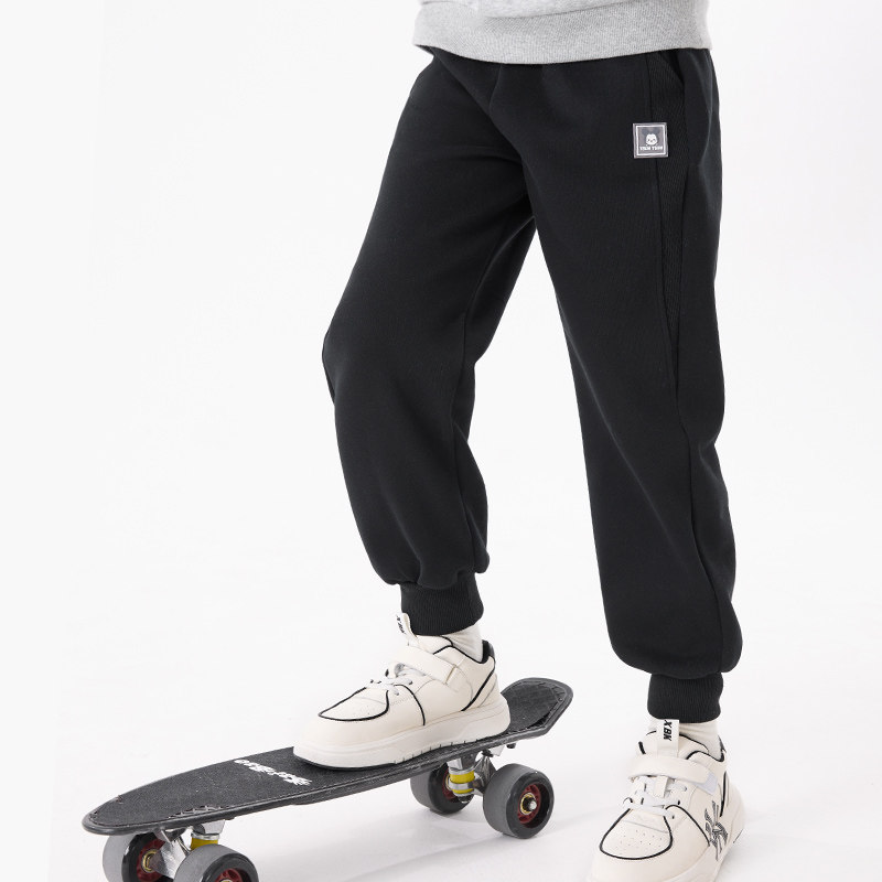 迪士尼男童裤子新款秋冬装儿童运动裤加绒加厚中大童卫裤休闲长裤,淘宝优惠券,粉丝福利购,淘宝优惠卷