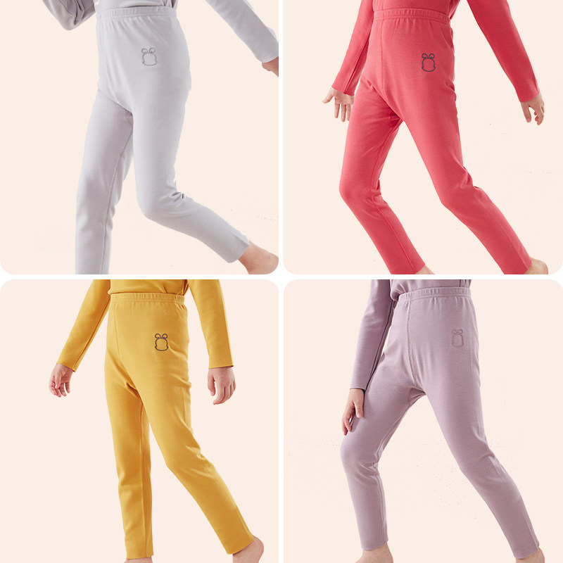 巴布豆儿童秋裤秋冬德绒发热男童保暖裤子宝宝打底裤棉毛裤内穿,淘宝优惠券,粉丝福利购,淘宝优惠卷