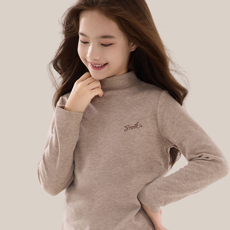 女童打底衫秋冬装儿童长袖t恤大童加绒加厚上衣女孩保暖内搭秋衣,淘宝优惠券,粉丝福利购,淘宝优惠卷