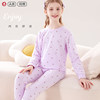 Domwuwu autumn and winter women's pure cotton antibacterial underwear set