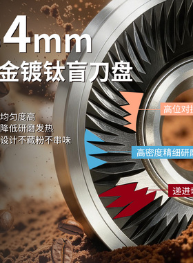 MACININO曼奇840磨豆机带称重