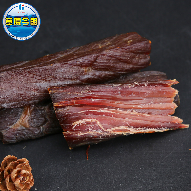 【第二件0元】草原今朝风干牛肉干 今朝牛肉类