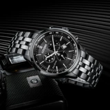 Японский водонепроницаемый стальной ремешок, браслет для отдыха, мужские часы, официальный продукт, простой и элегантный дизайн