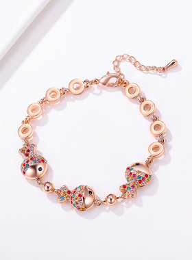 礼盒装 伊泰莲娜小鱼手链女送礼品简约学生森系闺蜜清新个性日韩