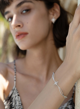 伊泰莲娜女合金简约精致手镯