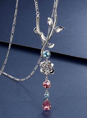 伊泰莲娜毛衣链女项链ins风希望