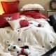 100 Australian cotton four-piece set full cotton embroidery ins
