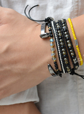 非洲贸易珠手链路塔斯曼