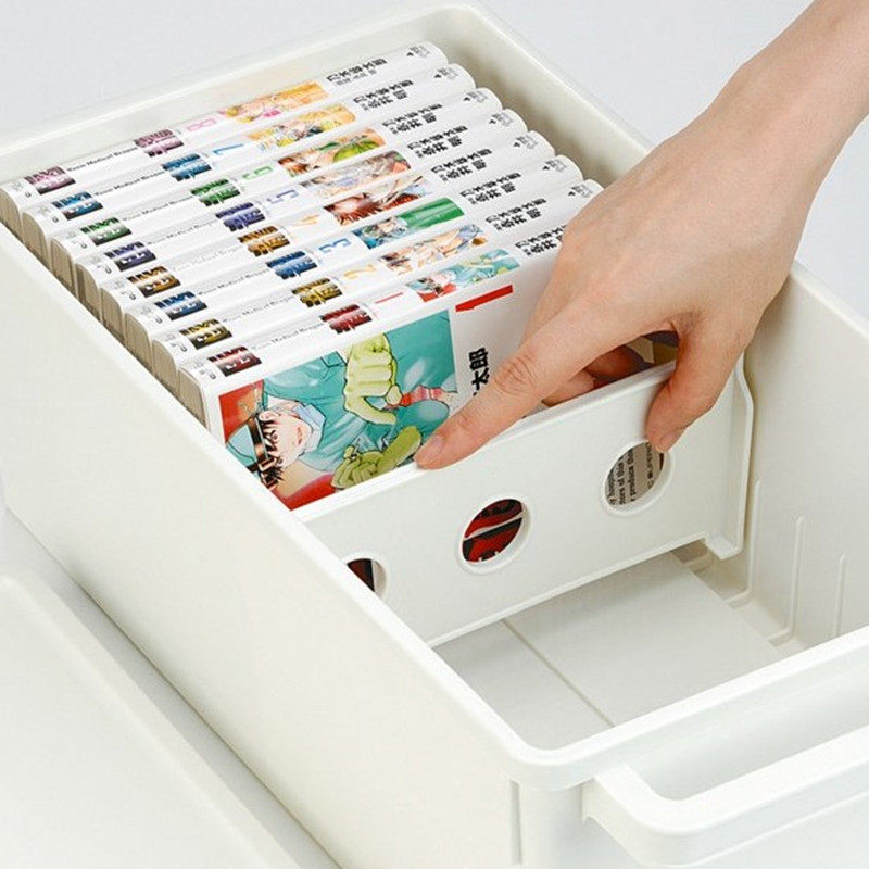 日本进口cd收纳盒 家用dvd收纳碟片光盘盒漫画专辑整理 ps4收纳箱,淘宝优惠券,粉丝福利购,淘宝优惠卷