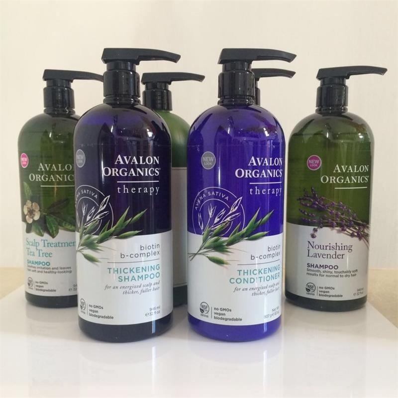 家庭裝avalon 阿瓦隆B族防脫洗髮水護髮素 薰衣草 茶樹946ml