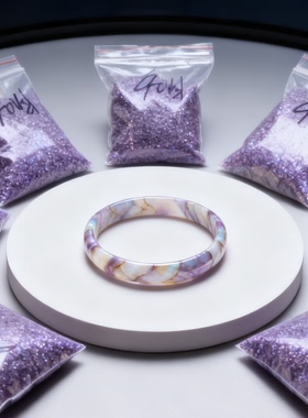 天然蓝紫色鲍鱼碎片 螺钿漆器艺术家专用螺钿漆器大漆制作材料