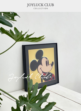 米奇波普艺术极简中古艺术潮流画