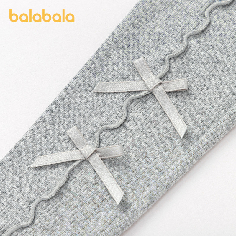 【商场同款】巴拉巴拉童装儿童打底裤女童2026新款春秋弹力保暖裤,淘宝优惠券,粉丝福利购,淘宝优惠卷