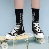 人本 Весенние высокие тканевые универсальные кроссовки для отдыха