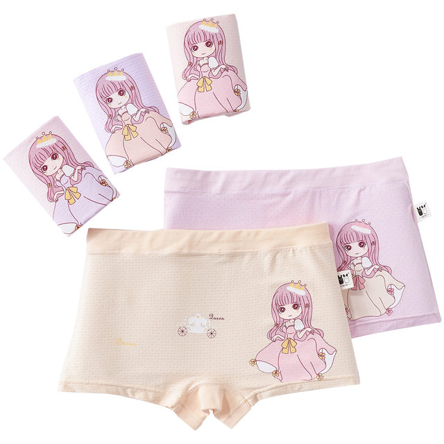 5 pack girls' thin boxer briefs