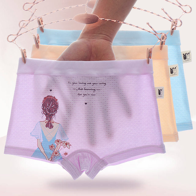 5 pack girls' thin boxer briefs