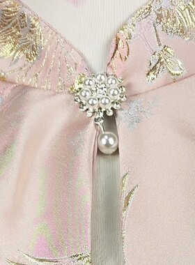 新款中国风披肩前短后长披风汉服旗袍遮肉坎肩显瘦姐妹礼服斗篷女