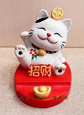 茶桌办公室小摆设装饰品招财猫