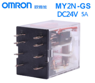 原装带灯新款上市欧姆龙OMRON中间继电器MY2NGSMY4NGS小型继电器 - 图1