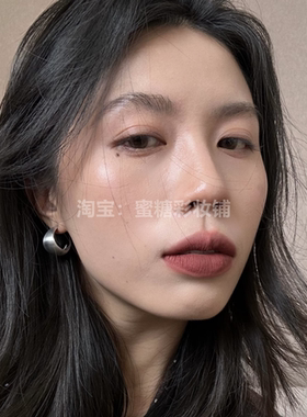 意式浓缩唇釉咖啡唇泥哑光雾面丝绒不掉色不沾杯口红口棕红棕色