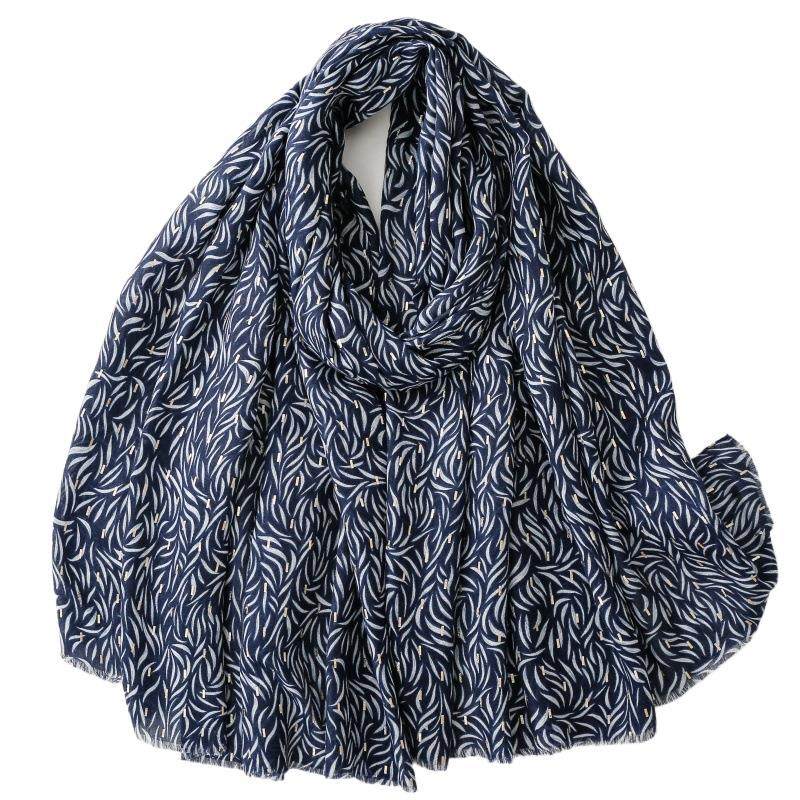 清晰素雅烫金棉麻质感长围巾印花保暖防晒披肩沙滩巾装饰拍照女士,淘宝优惠券,粉丝福利购,淘宝优惠卷