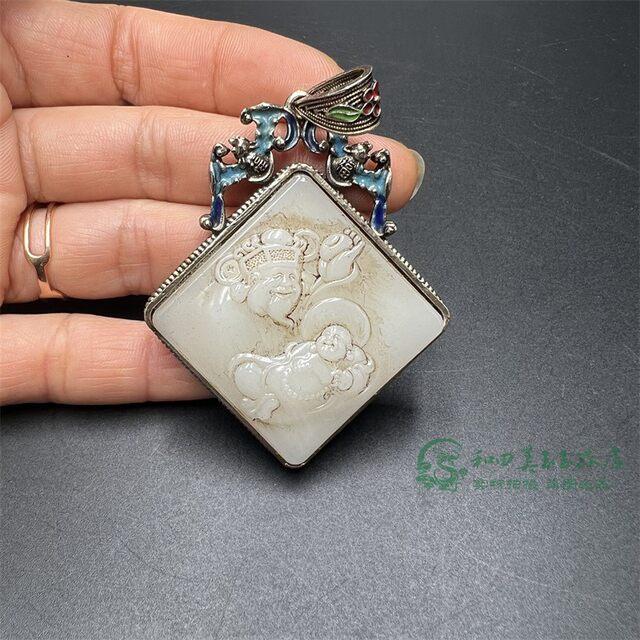 Antiques and miscellaneous antique patinated cloisonné carvings