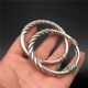 Miscellaneous Miao Silver Twist Wire Bracelet Antique Bronze