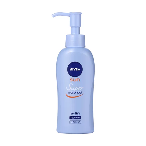Nivea, японский освежающий гель, солнцезащитный крем для всего тела, SPF50, 140г