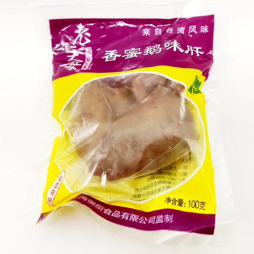 老天母香蜜鹅味肝鸭肝制即食鹅肝味肥卤味零食品蜜汁上海香蜜鹅肝 - 图1