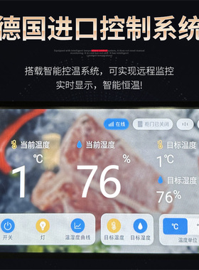 冰丽熟成柜不锈钢高端品质排酸柜