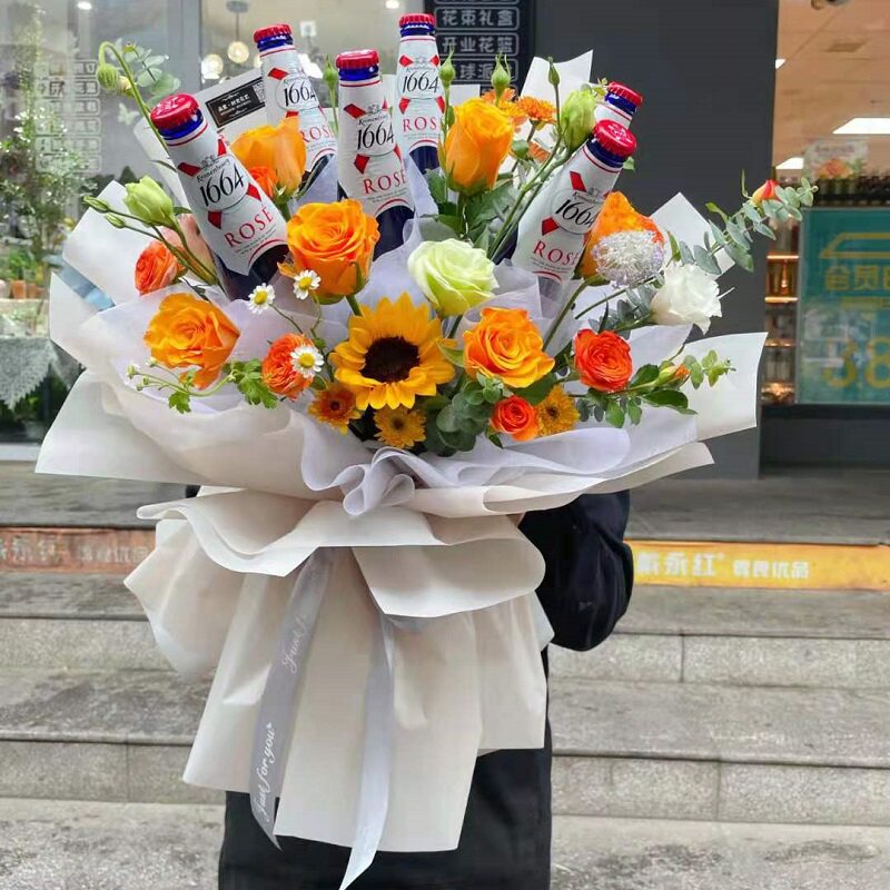 Diy酒花束材料包 新人首单立减十元 21年8月 淘宝海外