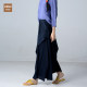 ORSO ແບບຈີນໃຫມ່ pleated kelp culottes ສໍາລັບແມ່ຍິງທີ່ມີແບບຈີນ