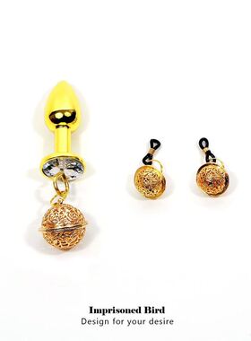 宫铃铃铛弹力夹橡圈可调节松紧易佩戴金色银色红色粉色花瓣