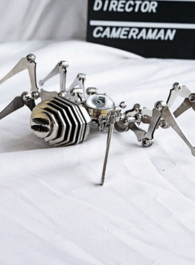 机械蜘蛛动物模型摆件