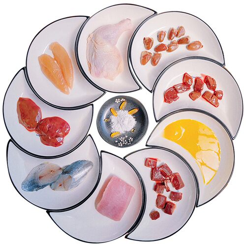 猫食堂 9种肉猫咪熟猫饭自制纯肉鲜肉主食湿粮包新鲜幼成猫包月餐 - 图3