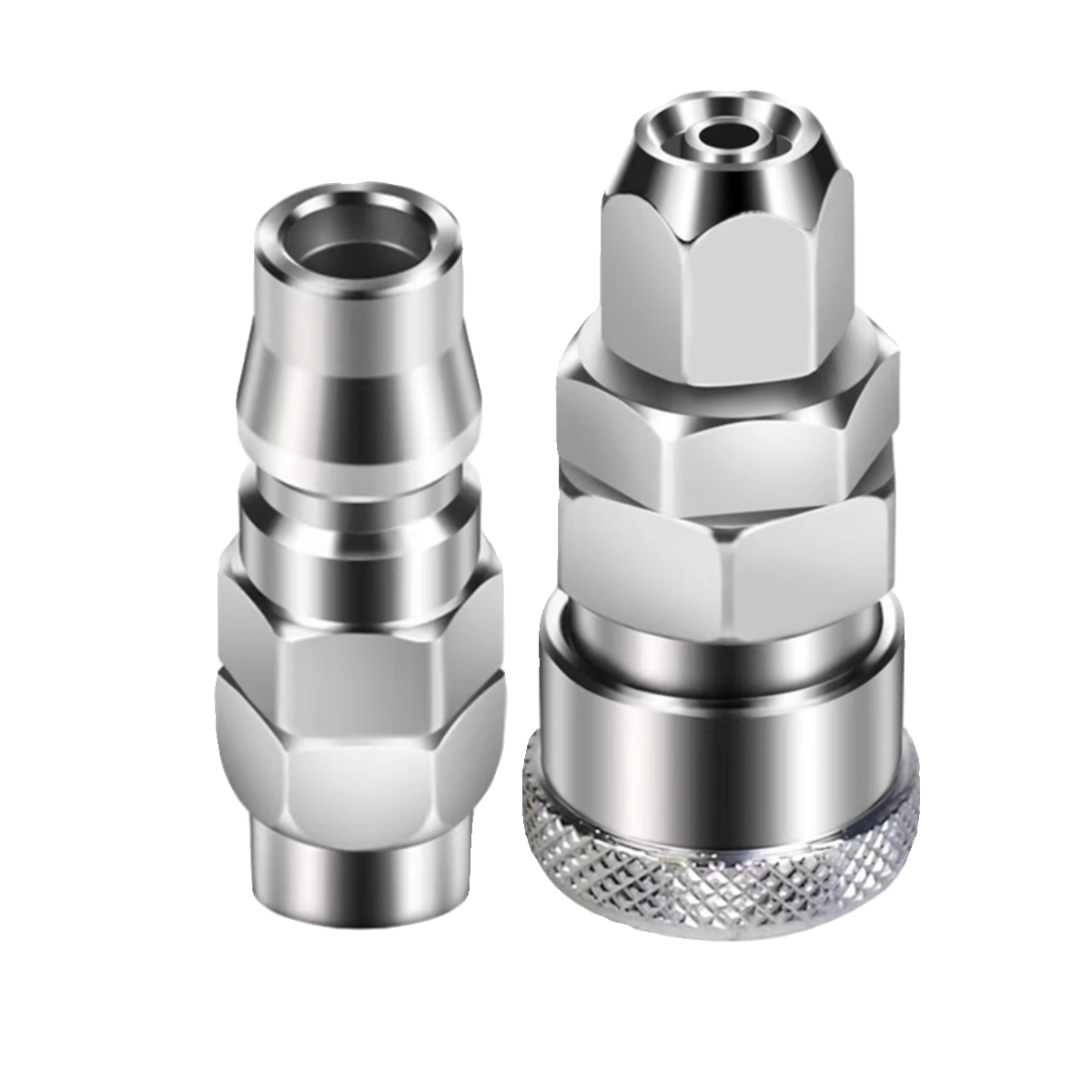 亚德客气动气管公母快速接头SP PP 10 20 30 40 C式自锁终端快拧 - 图3