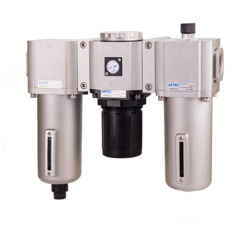 亚德客空压机气源三联体油水分离器带自动排水GC200/300/400/600_虎窝淘