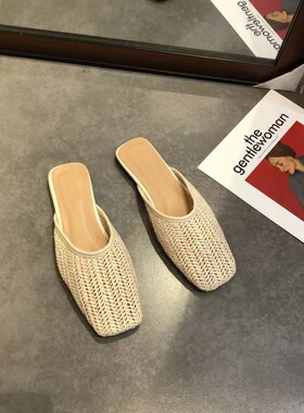 样板间装饰皮革拖鞋仿羊毛地垫卫生间浴室浴缸旁摆件