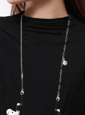 钛钢女耳机防丢链蓝牙耳机防丢链