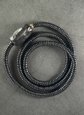 曲尾花黑檀木原创设计简洁个性