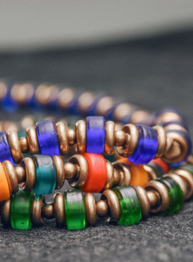 原创琉璃珠子民族风手链男手串女